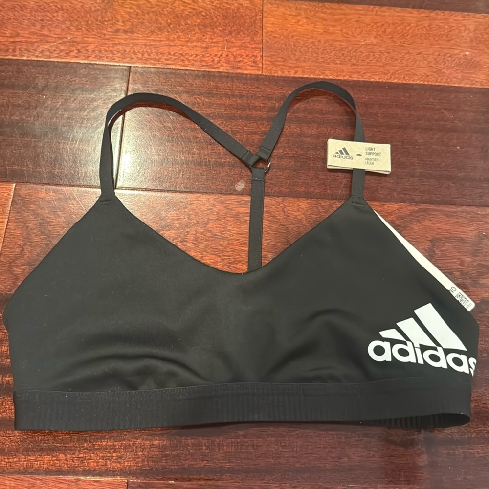 BNWT Adidas light support sports bra